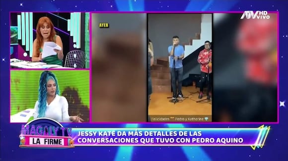 TROME | Jessy Kate niega haber besado a Pedro Aquino pese a que futbolista ingresó a su depa: “Ni un piquito”