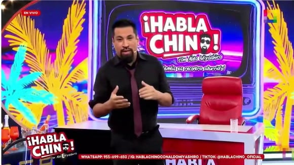 Aldo Miyashiro anuncia su salida de Willax y pone fin a ‘Habla Chino’ tras un año al aire