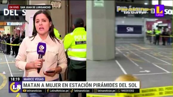 Matan a mujer en estación Pirámides del Sol