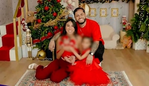 La tierna sesión navideña de Samahara Lobatón que compartió en redes sociales