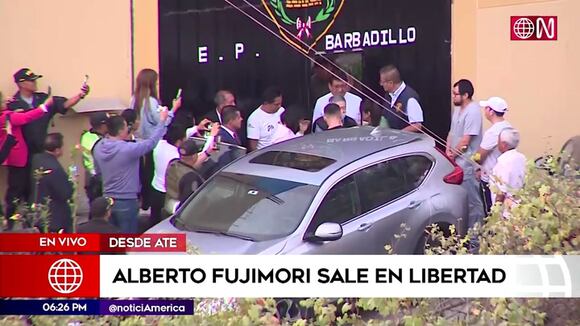 Alberto Fujimori sale en libertad | América TV