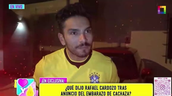 TROME- Rafael Cardozo se pronuncia del embarazo de su ex Cachaza y descarta una amistad futura: ¿Qué dijo?