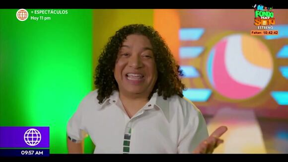 Promoción del programa de Maria Pía Copello y Carlos Vílchez