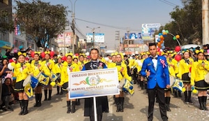 Banda escolar viral en TikTok se prepara para Desfile Cívico Militar