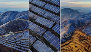 Descubre la impresionante granja solar en China de 1,133 hectáreas