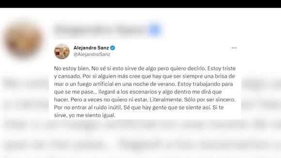 Alejandro Sanz Y Rachel Valdés Rompen Su Relación