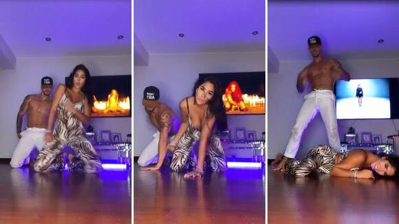 Melissa Paredes y Anthony Aranda bailan juntos challenge de 'TQG: "Me encantó su baile y esa complicidad"