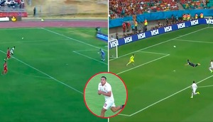 Alex Valera le dio el empate a la ‘U’ con un golazo al estilo Van Persie (VIDEO)