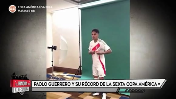 ¡Hace historia! Paolo Guerrero y su récord al jugar su sexta Copa América
