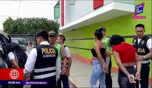 Chimbote: Policía captura a venezolanas integrantes de ‘Las Malditas del Tren de Aragua’