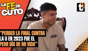 LA FE DE CUTO: Jairo Concha cuenta que pasó un duro momento tras perder la final con Universitario en 2023.