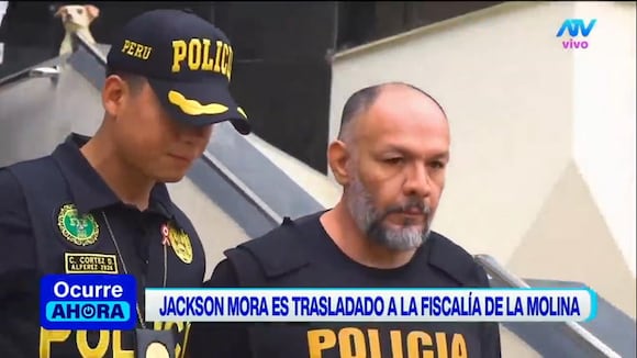 TROME | Jackson Mora y su hermana son trasladados a la Fiscalía de La Molina. Video: ATV