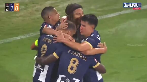 Gol de Hernán Barcos para el 1-0 de Alianza Lima vs. Los Chankas por la Liga 1 2025 (Video: Liga 1 MAX).