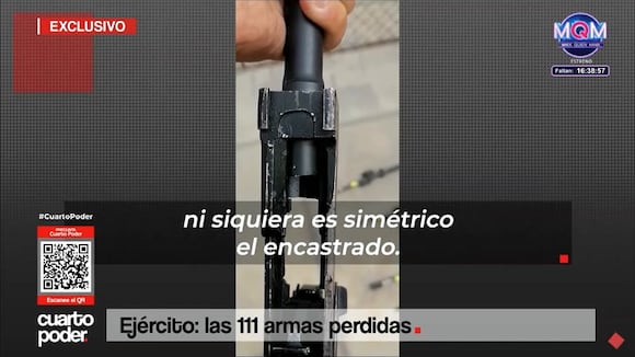 Cuarto Poder: Ejército, las 111 armas perdidas