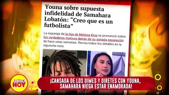 Samahara Lobatón y su polémica con Youna