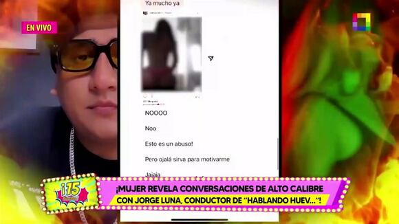 TROME - Joven echa con todo a Jorge Luna con chats HOT: “Estaba a punto de automotivarme y justo vi tus fotos”