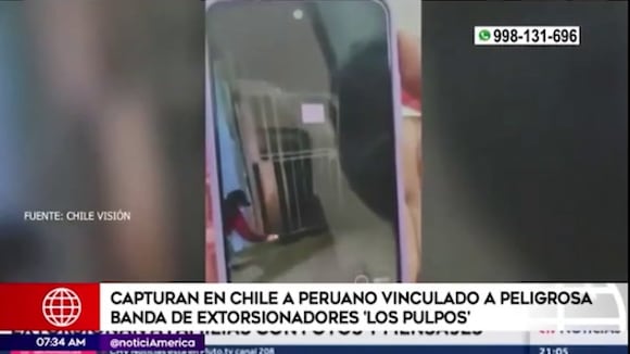 Chile: Capturan a peruano vinculado a peligrosa banda de extorsionadores “Los Pulpos”