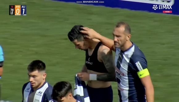 Gol de Pablo Ceppelini para el 1-0 de Alianza Lima sobre Ayacucho FC. (Video: L1 MAX)