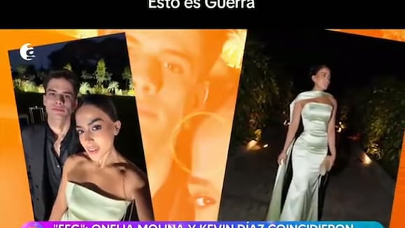Onelia revela si ya oficializará con Kevin Díaz tras coincidir en boda con su ex Mario Irivarren