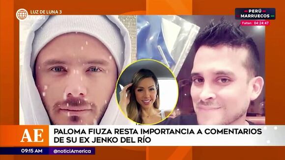 Paloma Fiuza resta importancia a comentarios de su ex Jenko del Río