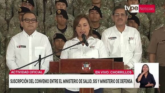 Conferencia de prensa: Dina Boluarte