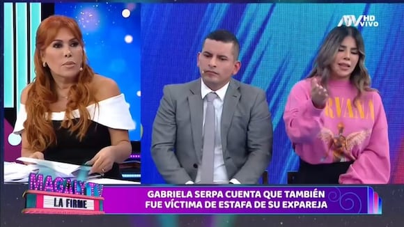 TROME - Gaby Serpa y su papá también fueron estafados por su ex: Le dio todos sus ahorros, con los que quería comprar su depa