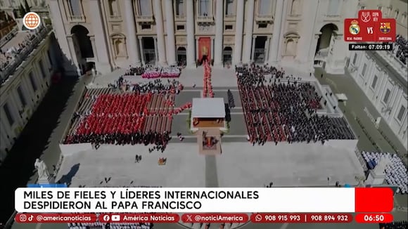 Lideres y fieles despiden al papa Francisco