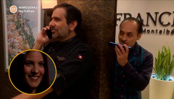 Pierre graba llamada de Diego Montalbán