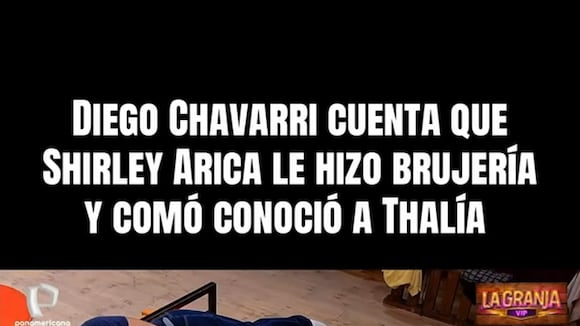 TROME - Diego Chávarri acusa a Shirley Arica de hacerle brujería y la encaró