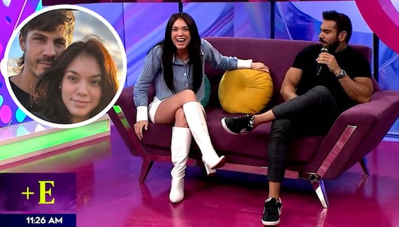 Jazmín Pinedo recibe la visita de Rafael Cardozo