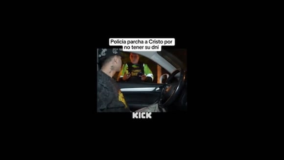 TROME - ‘Cristorata’ es intervenido por policía y causa polémica con propuesta que le hizo: “Y si le doy una agua”