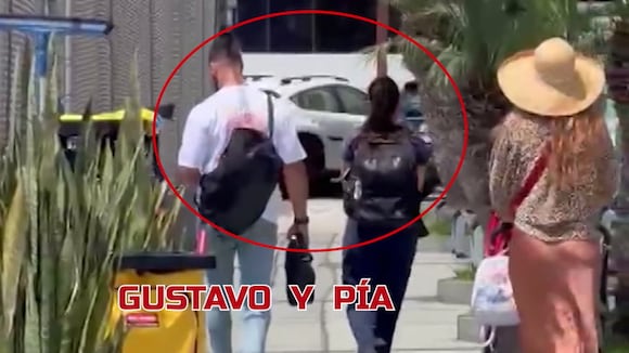 TROME - Gustavo Salcedo y la veterinaria María Pía son captados en club pese a viaje con Maju Mantilla