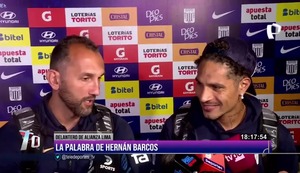 Paolo Guerrero y Barcos declaran juntos y descartan cualquier rivalidad: “Aquí no hay cuestión de egos”