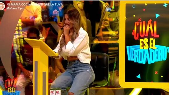 Jazmín Pinedo y Yahaira Plasencia tienen tenso momento en '¿Cuál es el verdadero?': "Deja de quejarte"