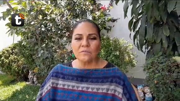 Dina Paucar y su supuesta rivalidad con Sonia Morales (Video: Milagros Casas)