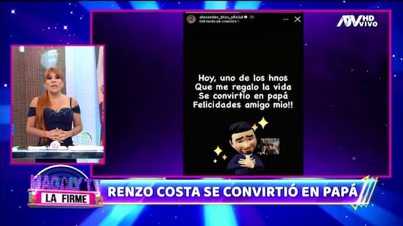 TROME | Renzo Costa y Thalía Alva se convirtieron en padres