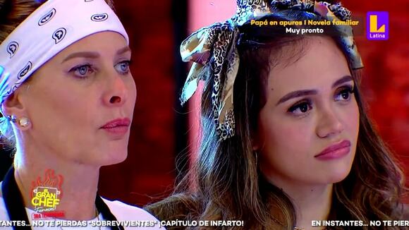 Trome|Mayra Goñi fue eliminada de "El Gran Chef Famosos"