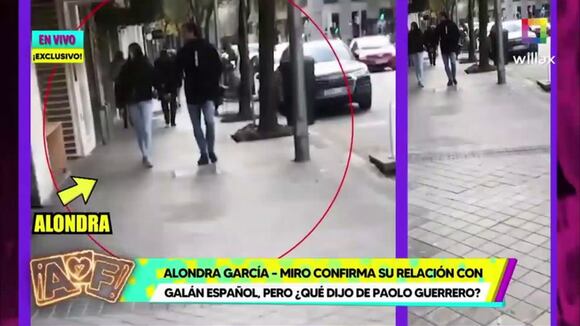 TROME | Alondra García Miró confirma relación con español