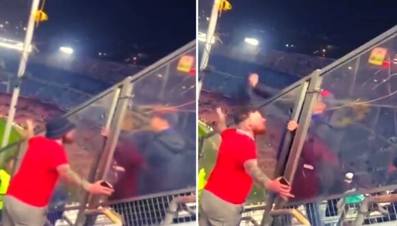 Video viral: Hincha de Manchester United en el Camp Nou