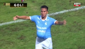 ¡Espectacular! Mira el golazo de Martín Távara que emocionó a los hinchas celestes ante Palmeiras