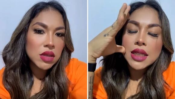 Dayanita realiza denuncia en redes sociales