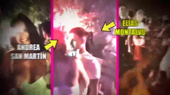 TROME | Andrea San Martín beso Elías Montalvo (Amor y Fuego)