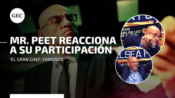 El Gran Chef Famosos: así fue la reacción de Mr. Peet tras salvarse de la eliminación