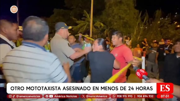 Mototaxista acribillado en Huaycán por no negarse a pagar cupos