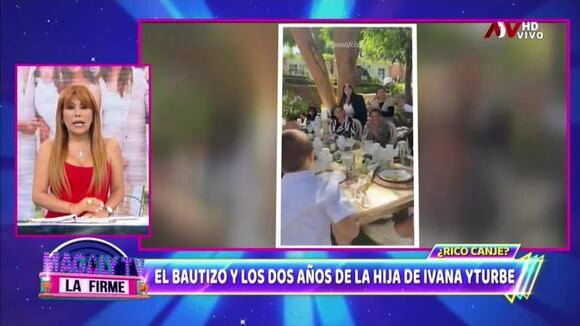 TROME - Ivana Yturbe y la exorbitante cifra que gastó en el bautizo de su hija, según organizadora de eventos: “Casi 60 mil soles”