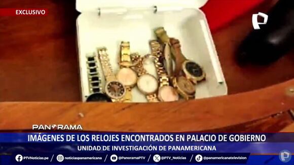 TROME | Dina Boluarte: Estos son los relojes ‘no tan costosos’ hallados en Palacio de Gobierno | Video: Panorama