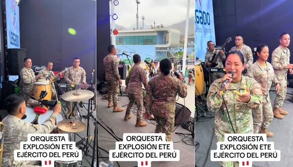 Viral: Orquesta del ejército del Perú causa furor en las redes sociales