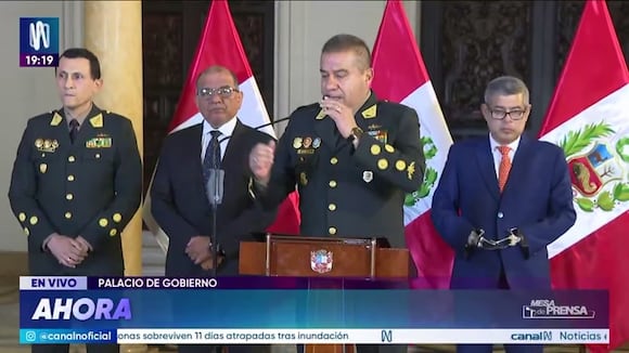 TROME | Óscar Arriola anuncia su salida del cargo como Director General de la Policía (Canal N)