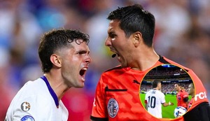 Kevin Ortega negó saludo a capitán de EE.UU. y desata polémica en Copa América