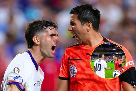 Kevin Ortega negó saludo a capitán de EE.UU. y desata polémica en Copa América